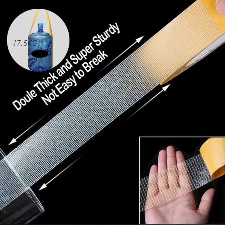 Doppelseitiges™ – Stark haftend, rückstandsfrei & transparent für vielseitige Anwendung [50% Rabatt]