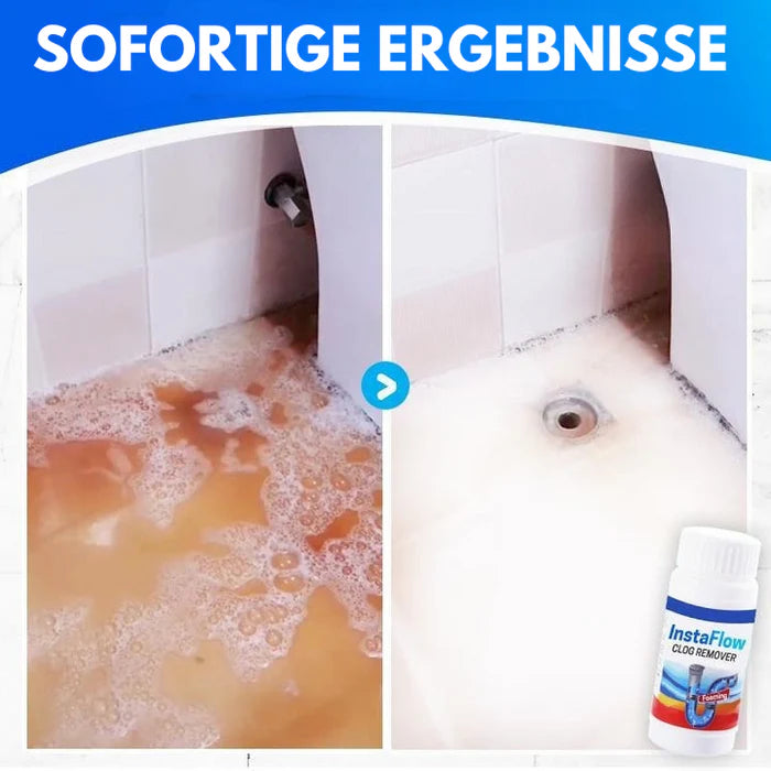 InstaFlow™ – Leistungsstarker Waschbecken- und Abflussreiniger | 50% Rabatt