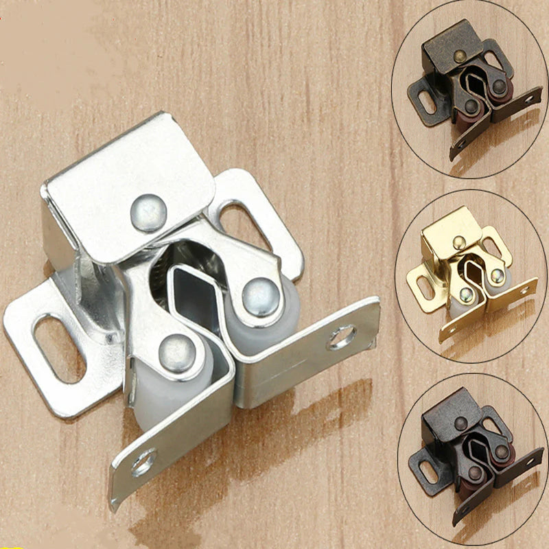 SteelSnap™ – Doppelrollentürverschluss für Schränke | 1 + 1 Gratis