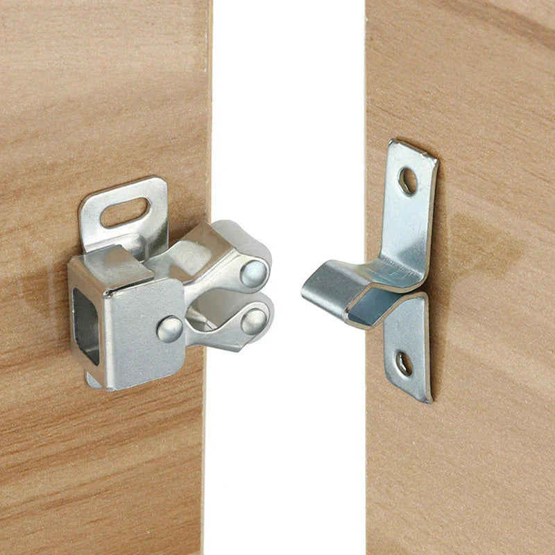 DoorSnap™ – Doppelrollentürverschlüsse für Schränke | 1 + 1 Gratis