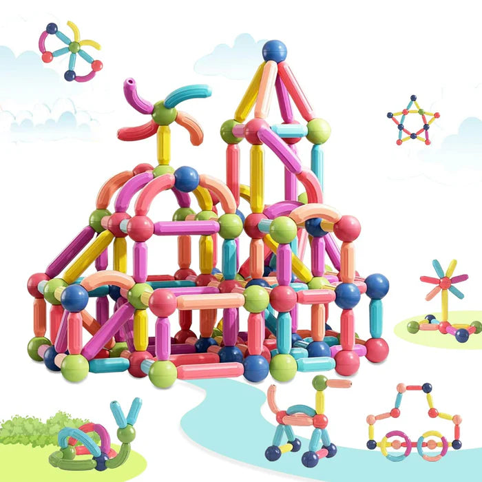 BuildFun™ Magnetische Blockstangen | 50% Rabatt