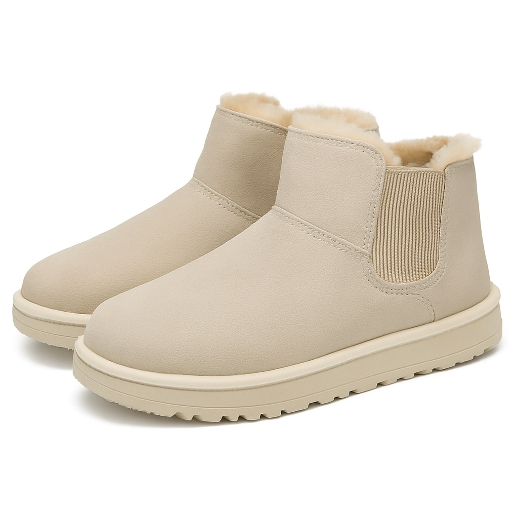 KuschelTritt Winterstiefel – Warme, wasserdichte und rutschfeste Winterstiefel mit veganem Material und hohem Tragekomfort