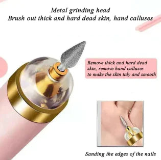 ProNails Maniküre Set – Elektrische Feile, Gel-Entfernung, LED, Nail Art, Portable