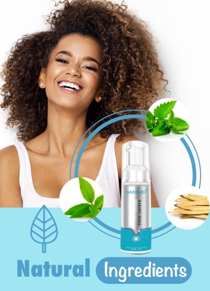 BrightFoam™ – Tiefenreinigende aufhellende frische Schaumzahnpasta [1 + 1 Gratis]