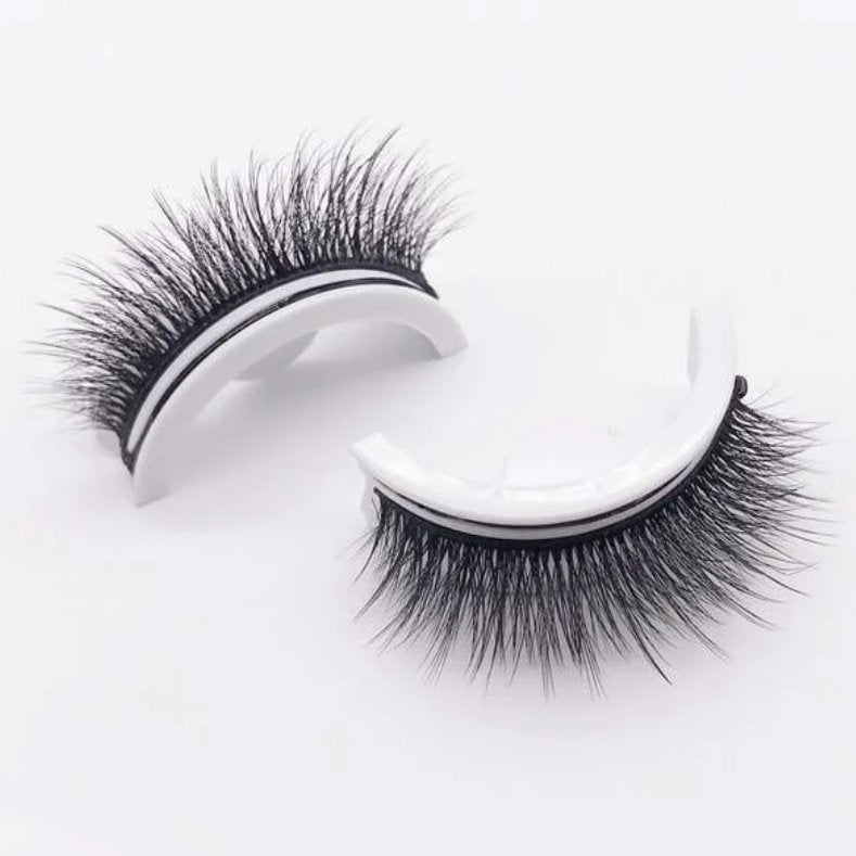 Selbstklebende Wimpern – volle, natürliche & wiederverwendbare Lashes