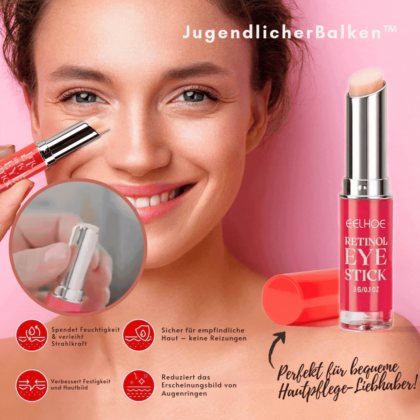 jugendlicherbalken™ – Für glatte, strahlende & jugendlich aussehende Augenpartien [1 + 1 Gratis]