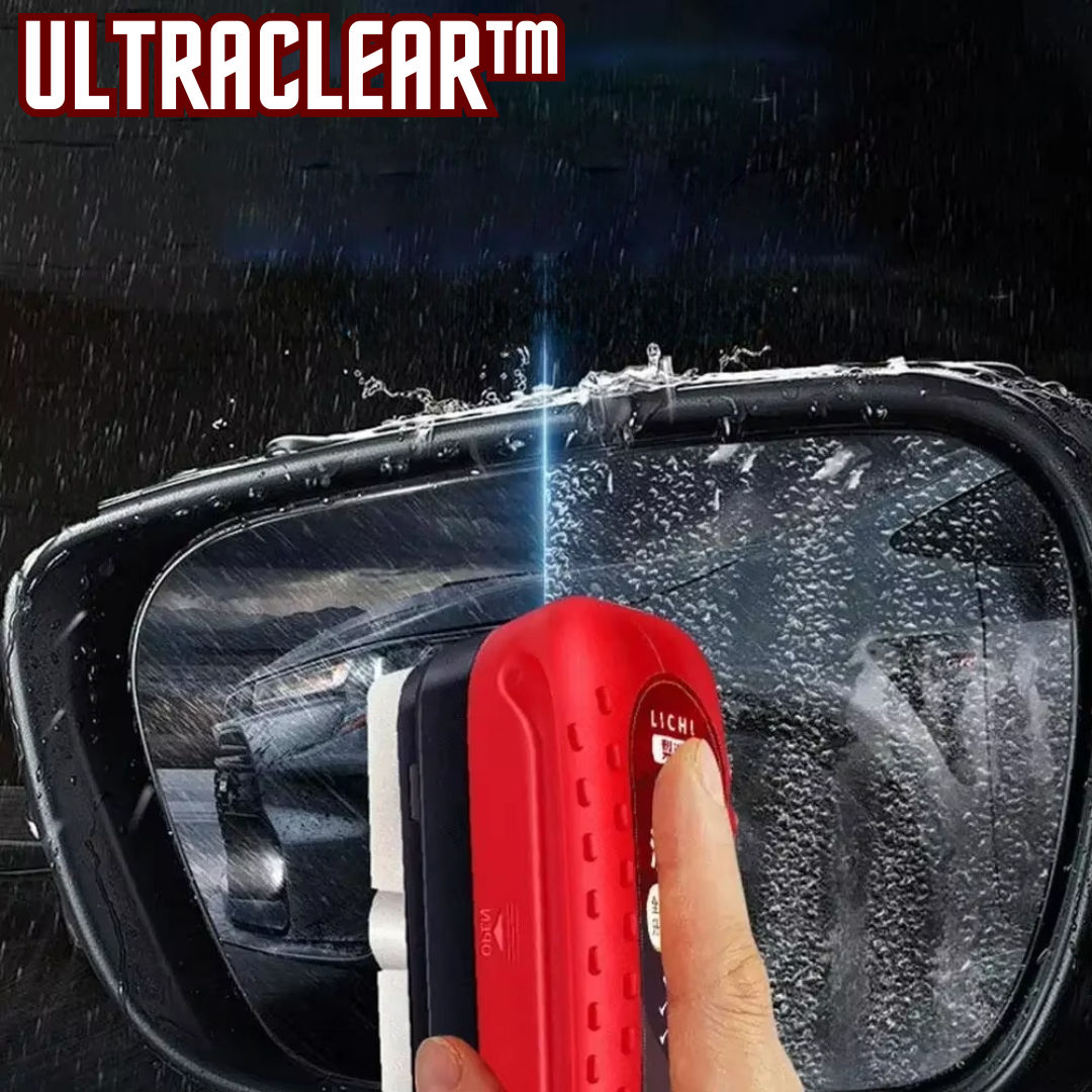 UltraClear™ – Leistungsstarker Glas-Ölfilmreiniger für kristallklare, streifenfreie Sicht [1 + 1 Gratis]
