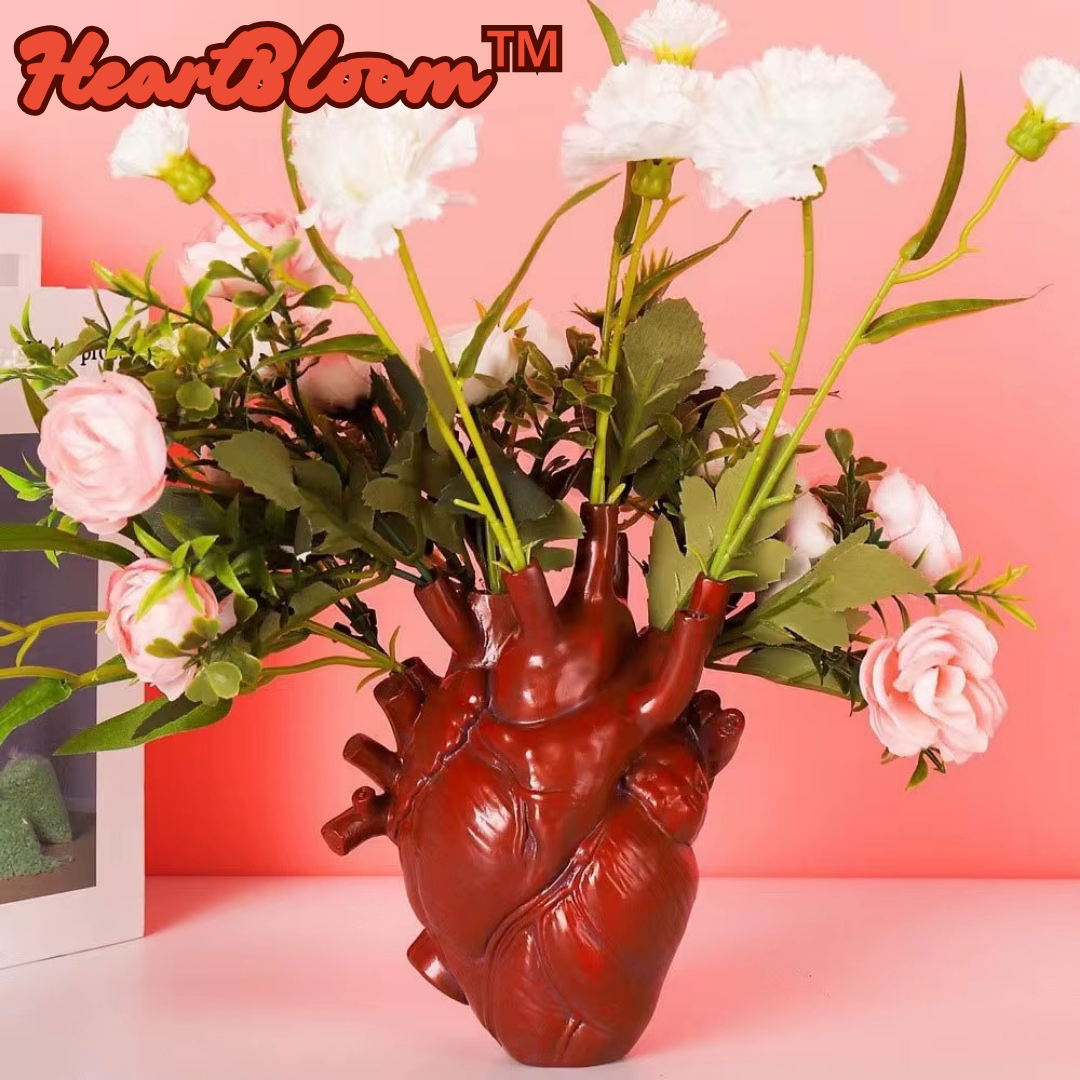 HeartBloom™ – Herzförmige Vase für stilvolle Blumenarrangements [50 % Rabatt]