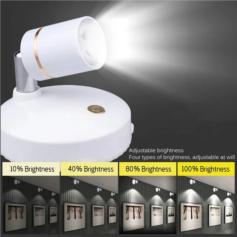 GlowSpot™ – Kabelloser LED-Strahler mit Fernbedienung | 1 + 1 Gratis