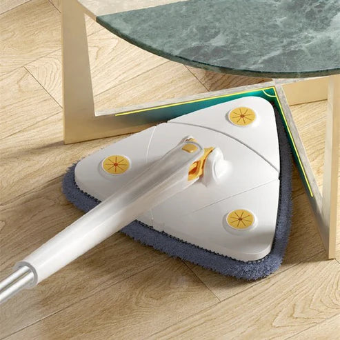 QuickWipe™ – Dreieckiger 360-Grad-Drehwischmopp | 50% Rabatt