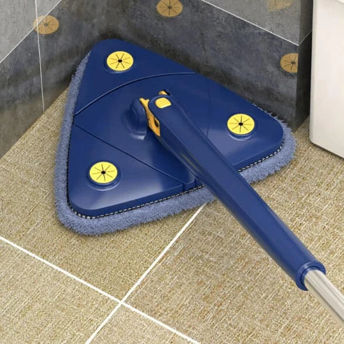 QuickWipe™ – Dreieckiger 360-Grad-Drehwischmopp | 50% Rabatt