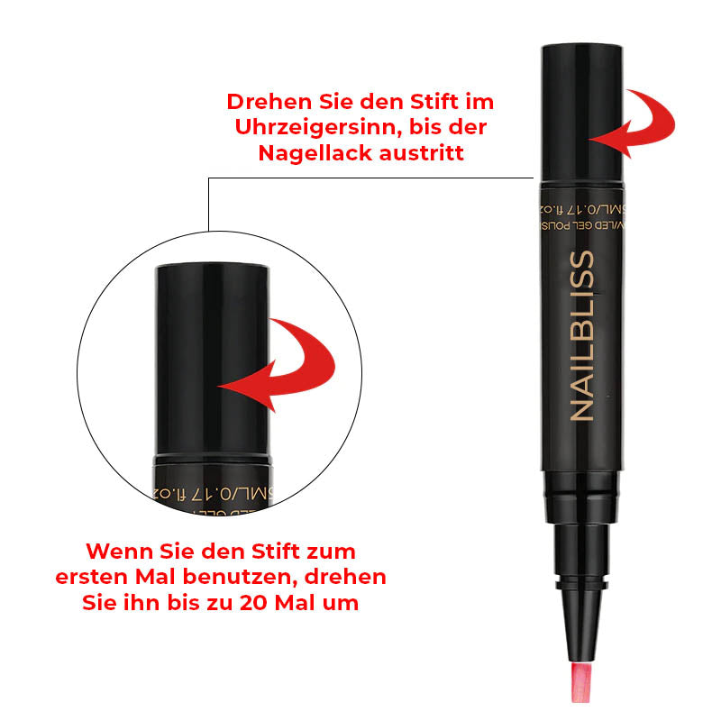 NailBliss™ - Nageldesign-Stift Für Kreative Und Präzise Looks [1 + 1 Gratis]