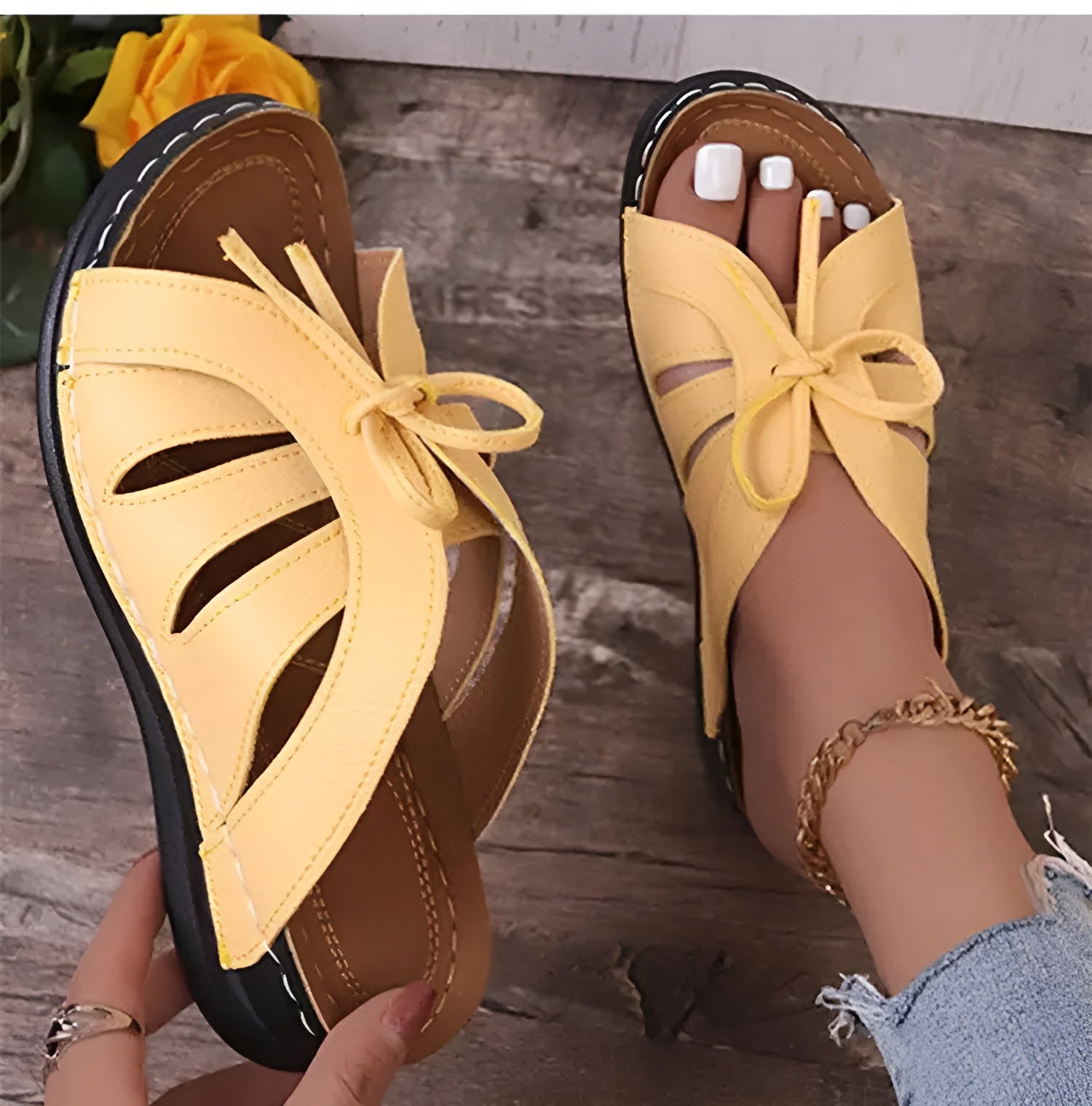 Lotte™ – Bequeme orthopädische Schuhe für den Sommer