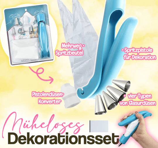 CakeMate™ – Tortendekorationsstift und Spitzen-Set | 50% Rabatt