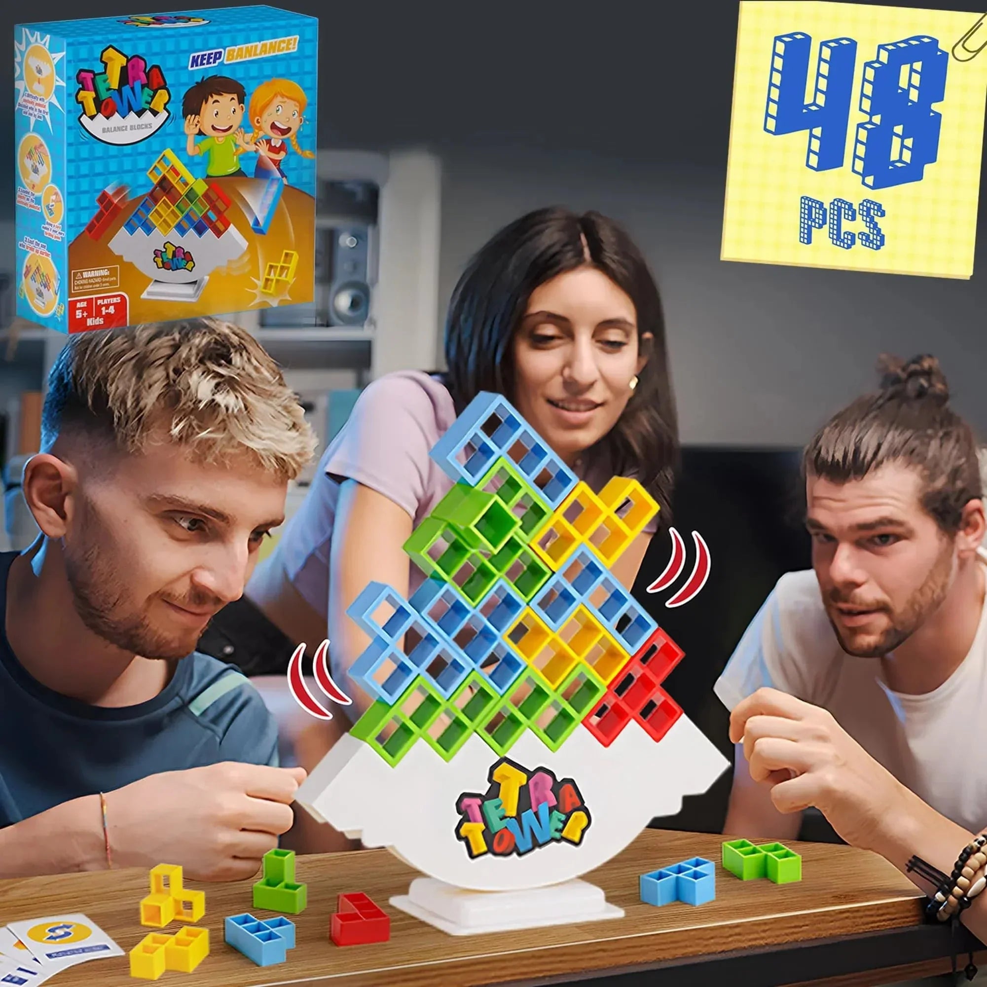 50% Rabatt | StackWipe™ - Konstruktionsspielzeug fördert die Kreativität und Geschicklichkeit