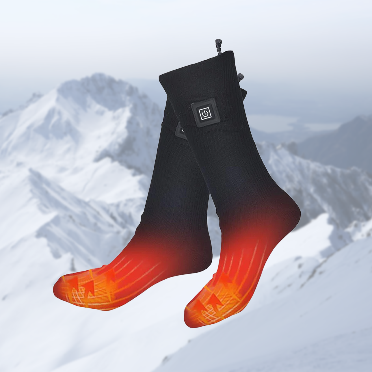 Beheizte Thermosocken für Damen & Herren – Elektrische Heizsocken mit Akku