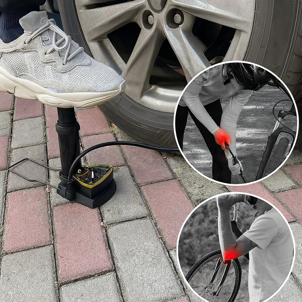 PowerPump™ – Robuste manuelle Luftpumpe für schnelles und müheloses Aufpumpen [50 % Rabatt]