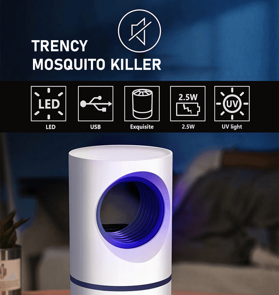 BuzzOff™ - USB-Insektenvernichter Mit Nachtlichtfunktion [50% Rabatt]