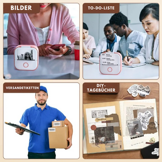 NanoPrint™ – Tragbarer Mini-Drucker für einfache, mobile Ausdrucke [50 % Rabatt]