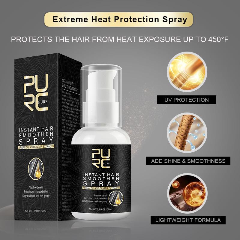 Purc™ Instant Haarglättungsspray | HEUTE 1 + 1 GRATIS