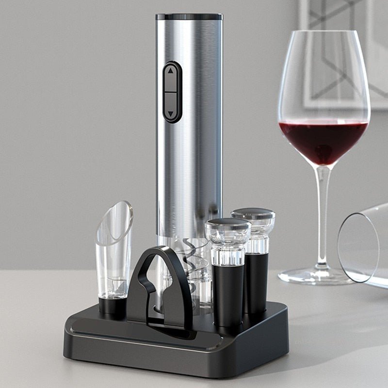 AutoWine™ - Wiederaufladbarer elektrischer Flaschenöffner [50% Rabatt]