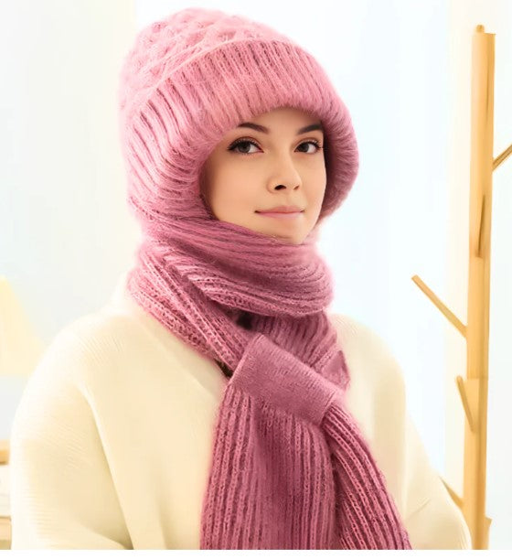 LuxeWarm Wendy Damen Wintermütze aus weicher Wolle