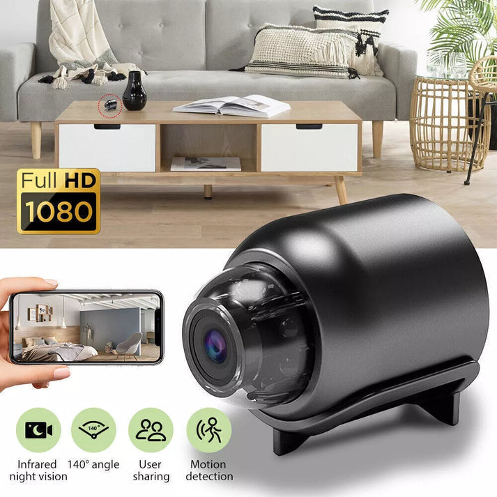 50% Rabatt | NanoVision™ - 360 HD 4K Mini-Spionagekamera