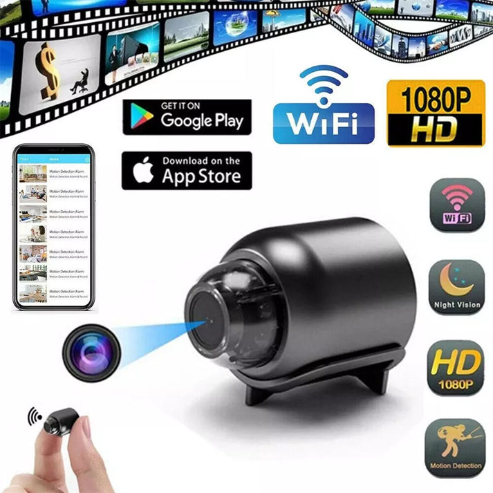 50% Rabatt | NanoVision™ - 360 HD 4K Mini-Spionagekamera