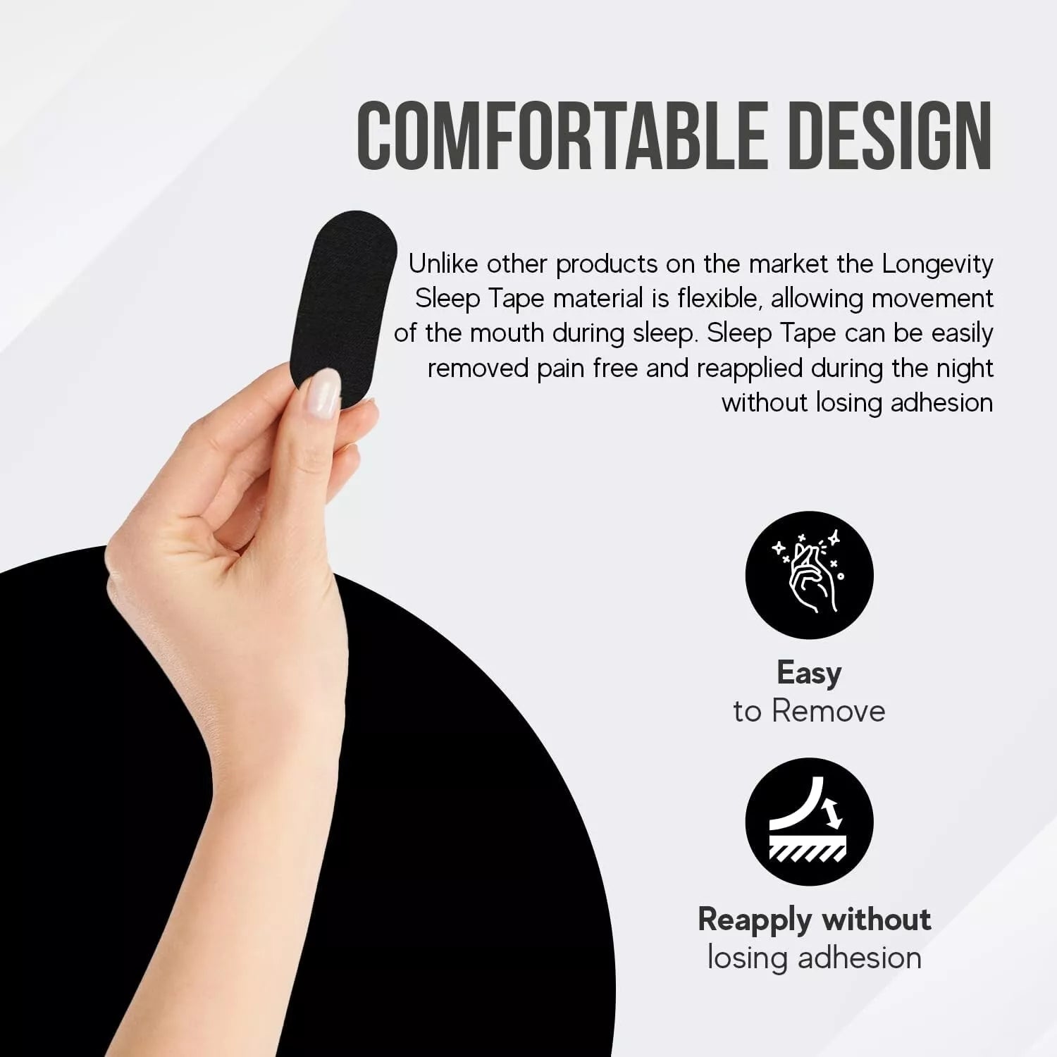 SchnarcherSiegel™ – Stille Nacht Schlaf für erholsame, ruhige und entspannte Nächte [1 + 1 Gratis]