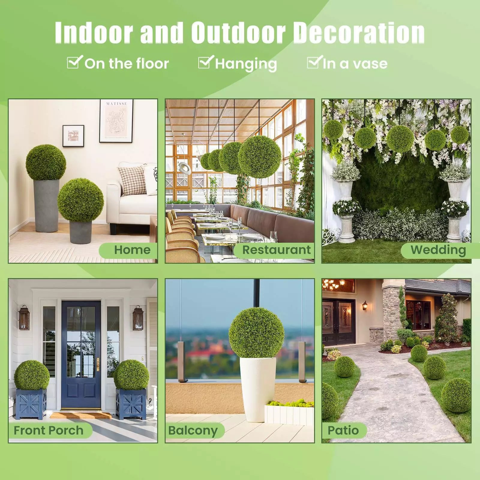 GreenSphere™ – Immergrüner Charme für Haus, Garten und Balkon [1 + 1 Gratis]