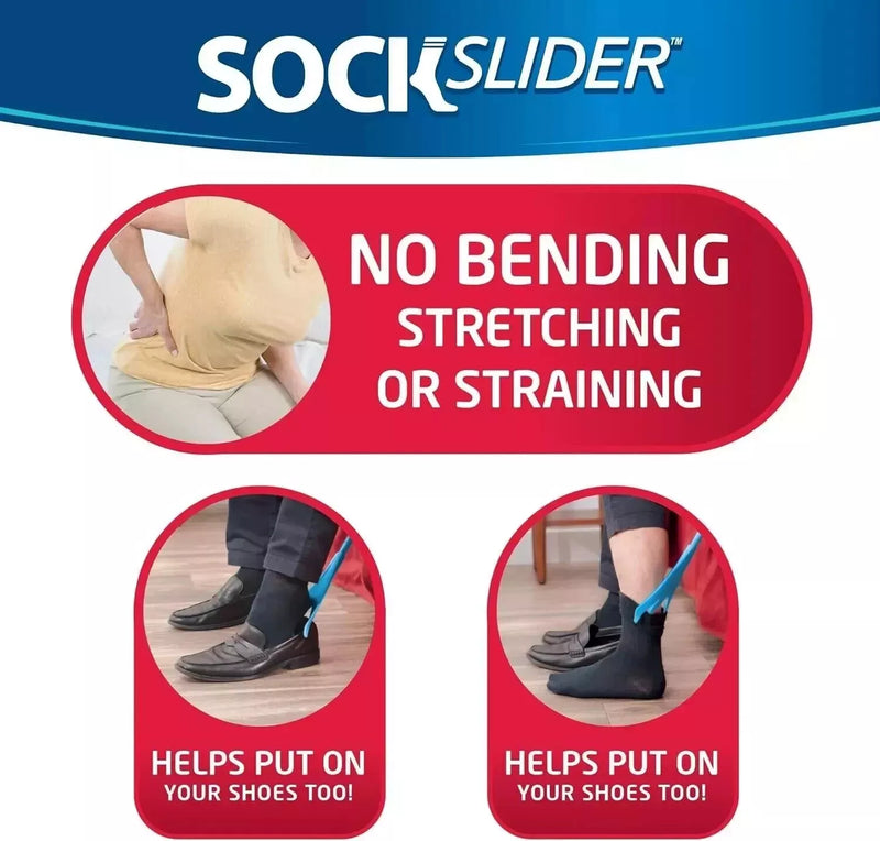 SockSlider™ -  Socken mühelos und bequem anziehen! [50% Rabatt]