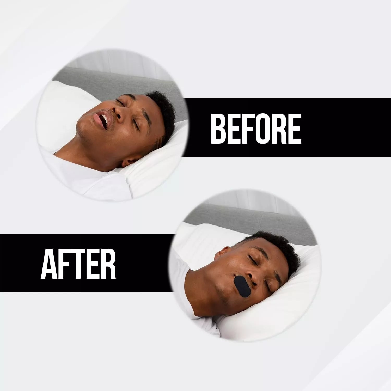 SchnarcherSiegel™ – Stille Nacht Schlaf für erholsame, ruhige und entspannte Nächte [1 + 1 Gratis]