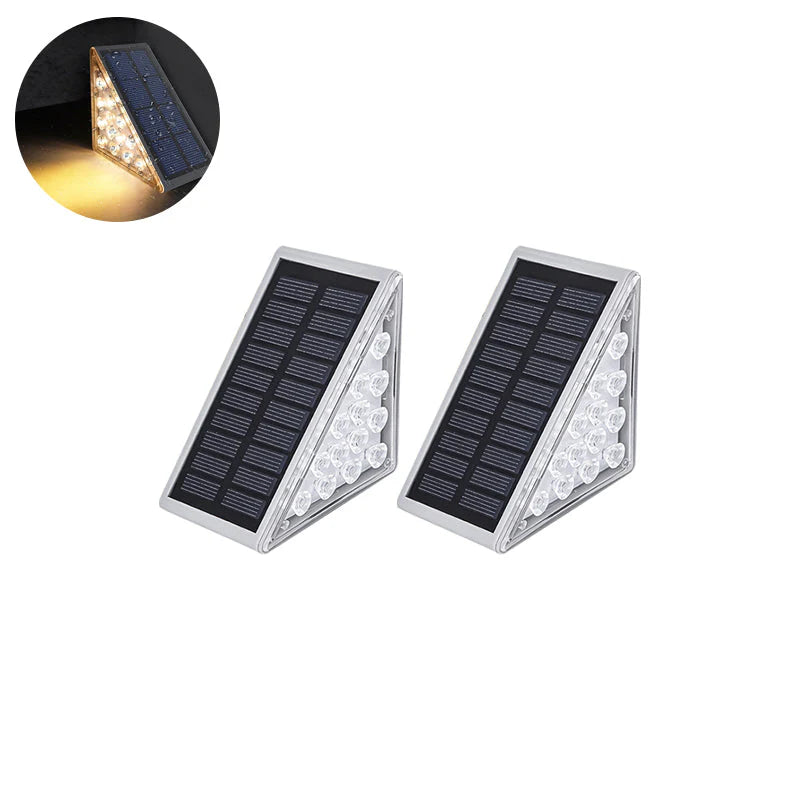StepLight™ – Solarbetriebene LED-Treppenlichter | 1 + 1 Gratis