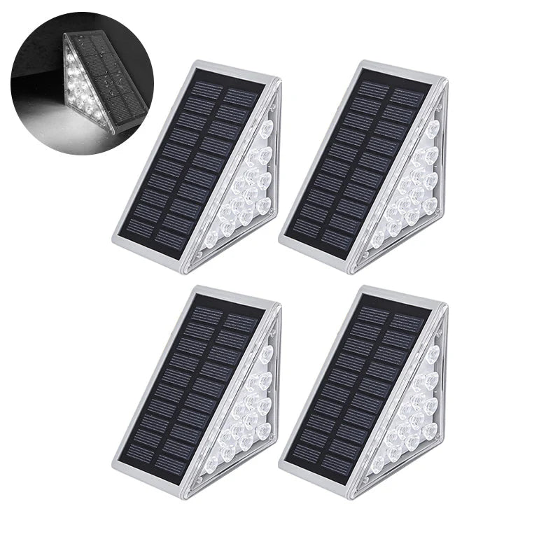 StepLight™ – Solarbetriebene LED-Treppenlichter | 1 + 1 Gratis
