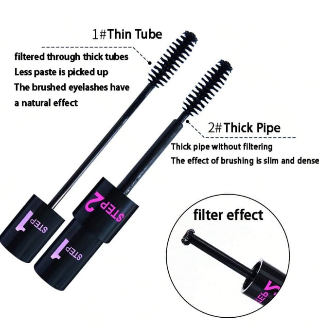 LashCurve™ – Wisch- & wasserfeste Mascara für 24h langanhaltenden Schwung, 10ml [50 % Rabatt]