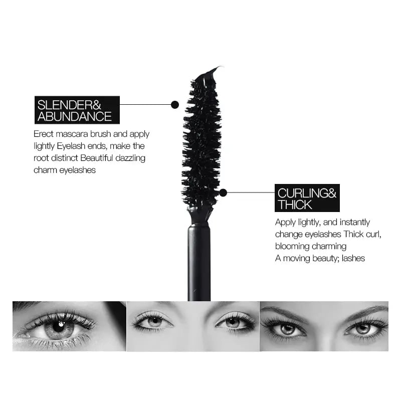 LashCurve™ – Wisch- & wasserfeste Mascara für 24h langanhaltenden Schwung, 10ml [50 % Rabatt]