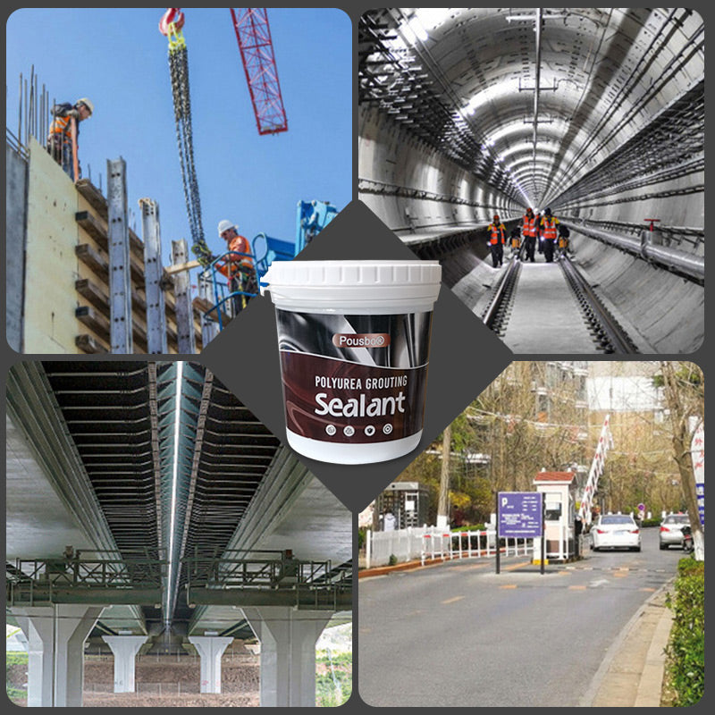 PolySeal Fugendichtstoff – Wasserbasierte Abdichtung für Beton, Dach & Wandreparatur