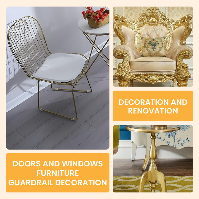 GoldPaint™ – Glänzen wie echtes Gold für ein luxuriöses, strahlendes Finish [50 % Rabatt]