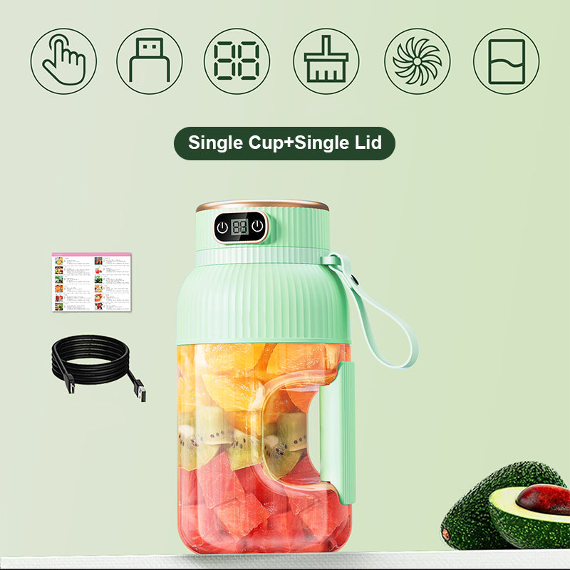 JuicerCup™ – Multifunktionaler tragbarer Saftbecher mit Digitalanzeige [50 % Rabatt]