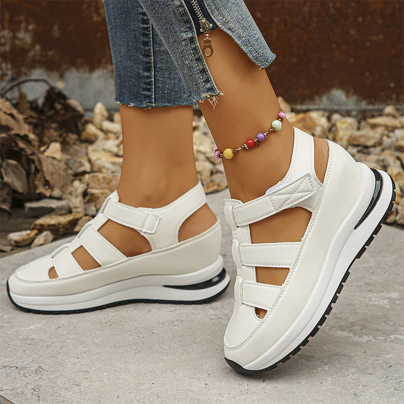 Jessica™ – Elegante geschlossene Zehen Sneaker-Sandalen für jeden Tag [50 % Rabatt]