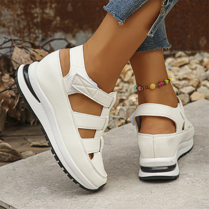 Jessica™ – Elegante geschlossene Zehen Sneaker-Sandalen für jeden Tag [50 % Rabatt]