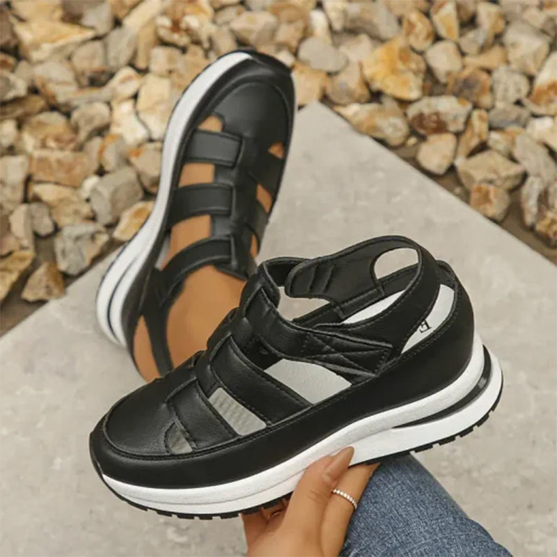 Jessica™ – Elegante geschlossene Zehen Sneaker-Sandalen für jeden Tag [50 % Rabatt]