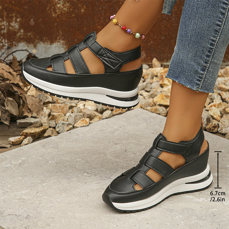 Jessica™ – Elegante geschlossene Zehen Sneaker-Sandalen für jeden Tag [50 % Rabatt]