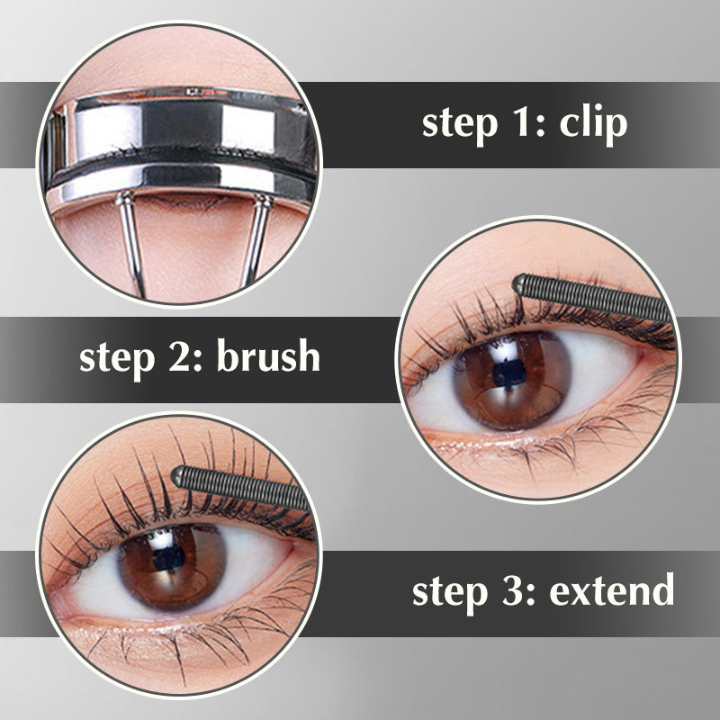 LashCurve™ -  3D Curling Metal Wand Mascara – Wasserfest & Langanhaltend [1 + 1 Gratis]