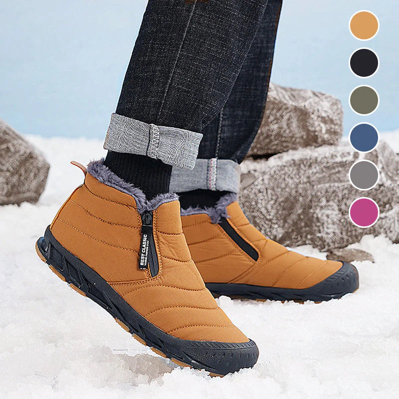 FrostFit™ – Wasserdichte, Pelzgefütterte Winter-Schneestiefel | 50% Rabatt