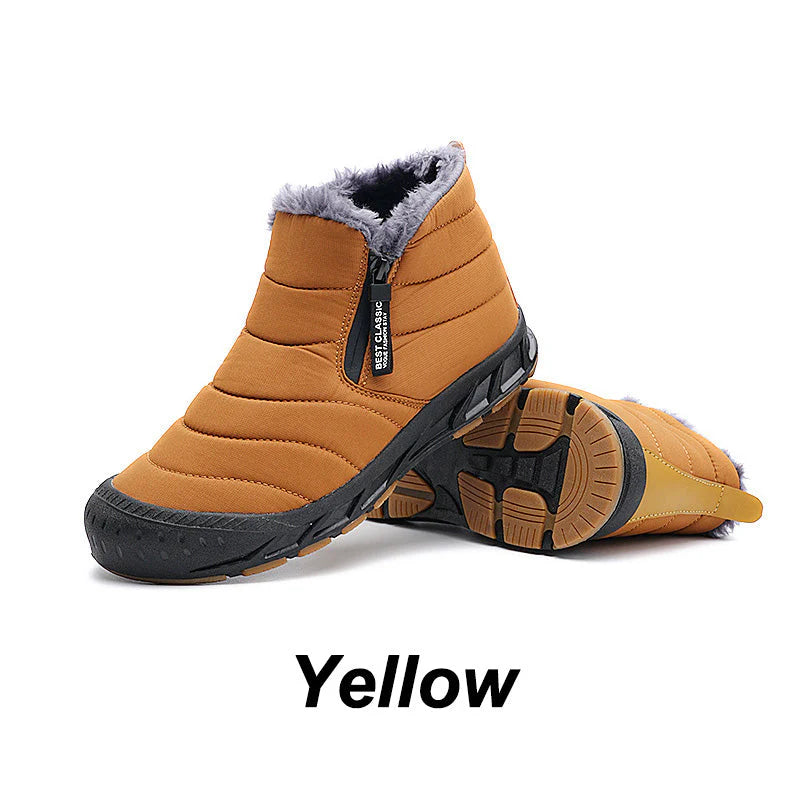 FrostFit™ – Wasserdichte, Pelzgefütterte Winter-Schneestiefel | 50% Rabatt