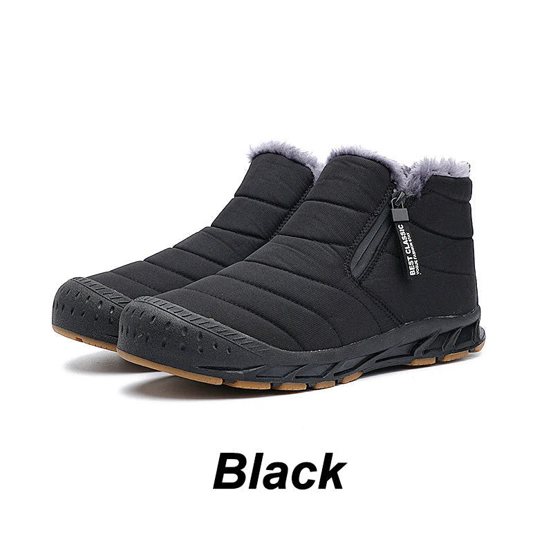 FrostFit™ – Wasserdichte, Pelzgefütterte Winter-Schneestiefel | 50% Rabatt