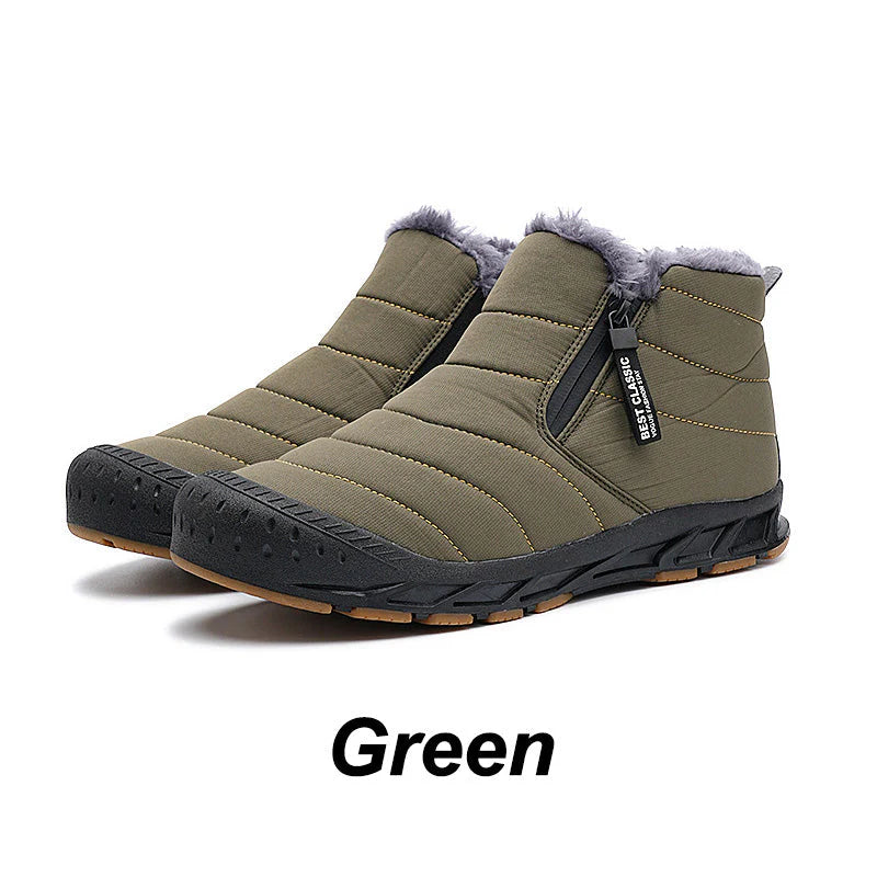 FrostFit™ – Wasserdichte, Pelzgefütterte Winter-Schneestiefel | 50% Rabatt