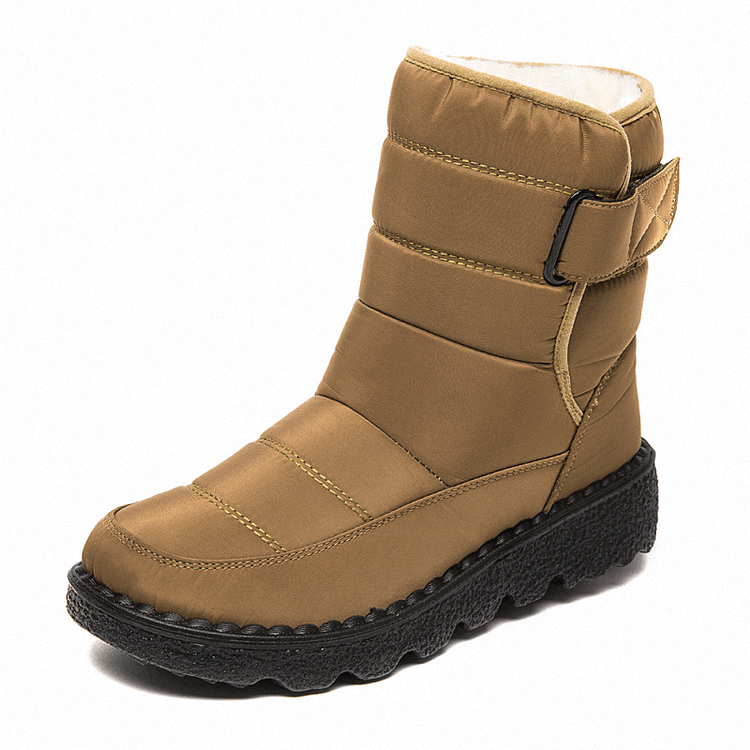 SnowStep™ – Wasserdichte, rutschfeste & warme Winterstiefel für Damen [50% Rabatt]