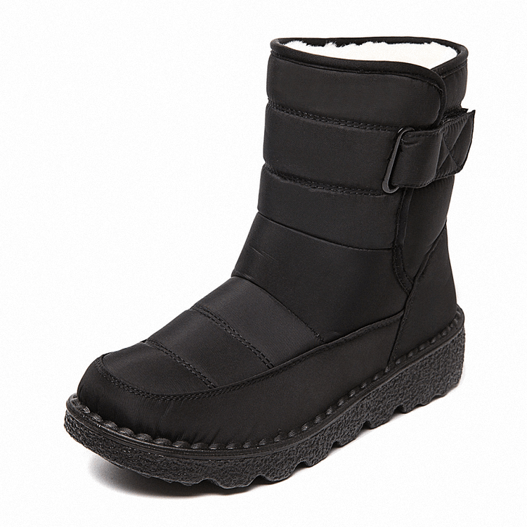 SnowStep™ – Wasserdichte, rutschfeste & warme Winterstiefel für Damen [50% Rabatt]